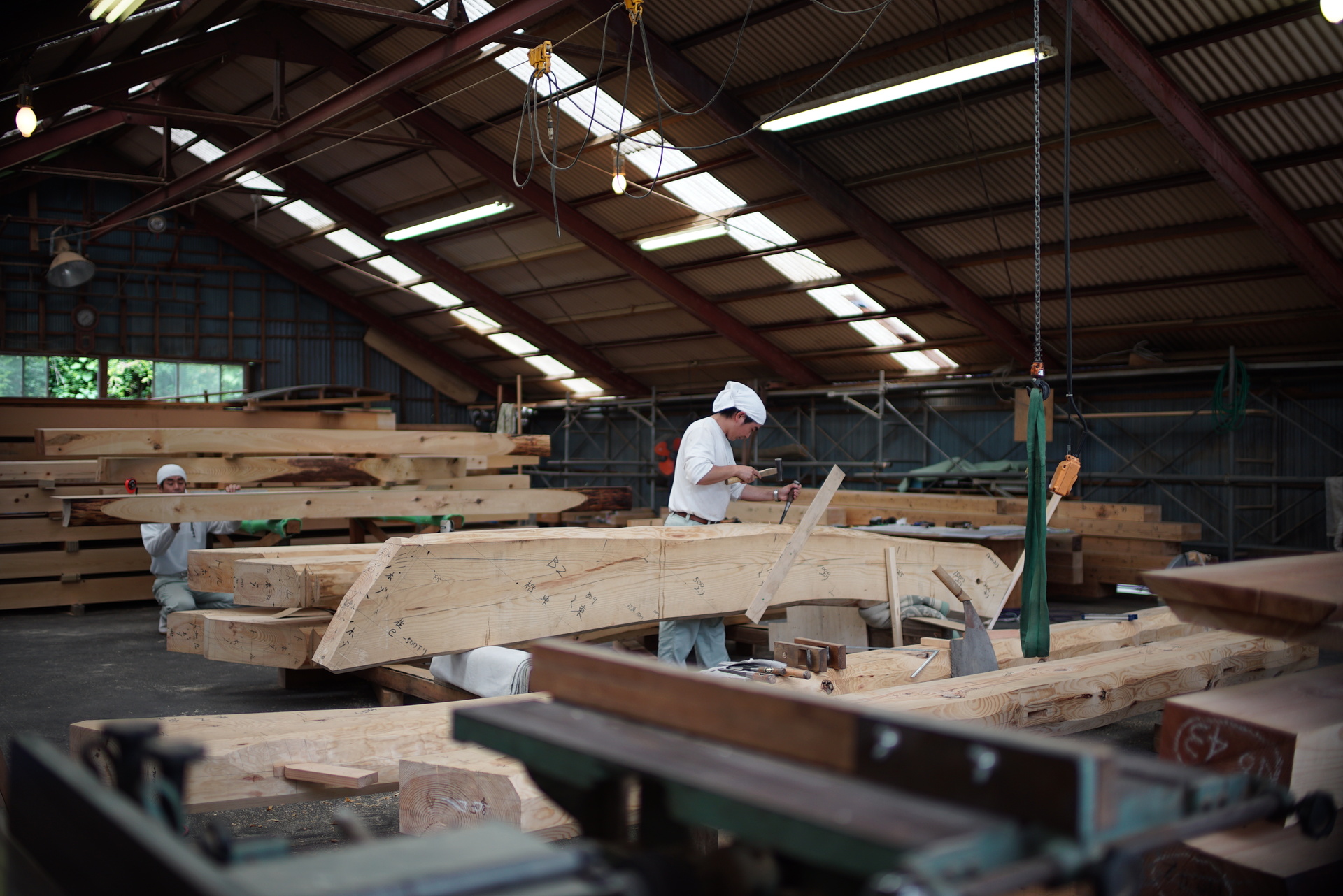 自社工場について